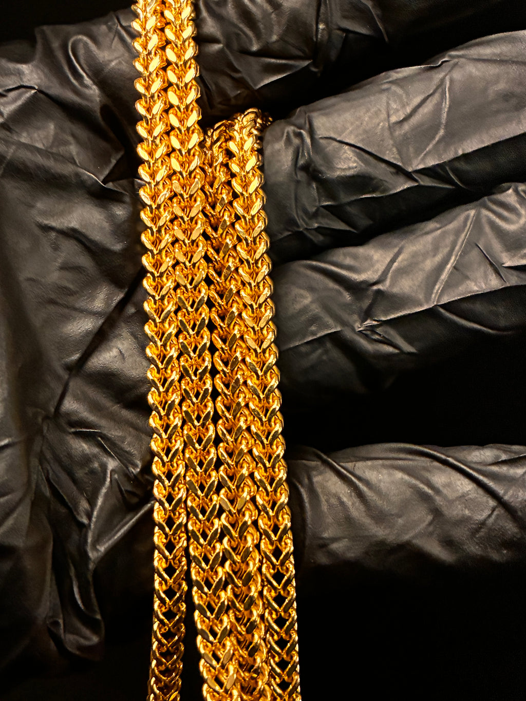 4MM 22inch Solid 10K Gold Franco