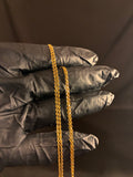 1.9MM 22inch 14K Gold  Anchor Link