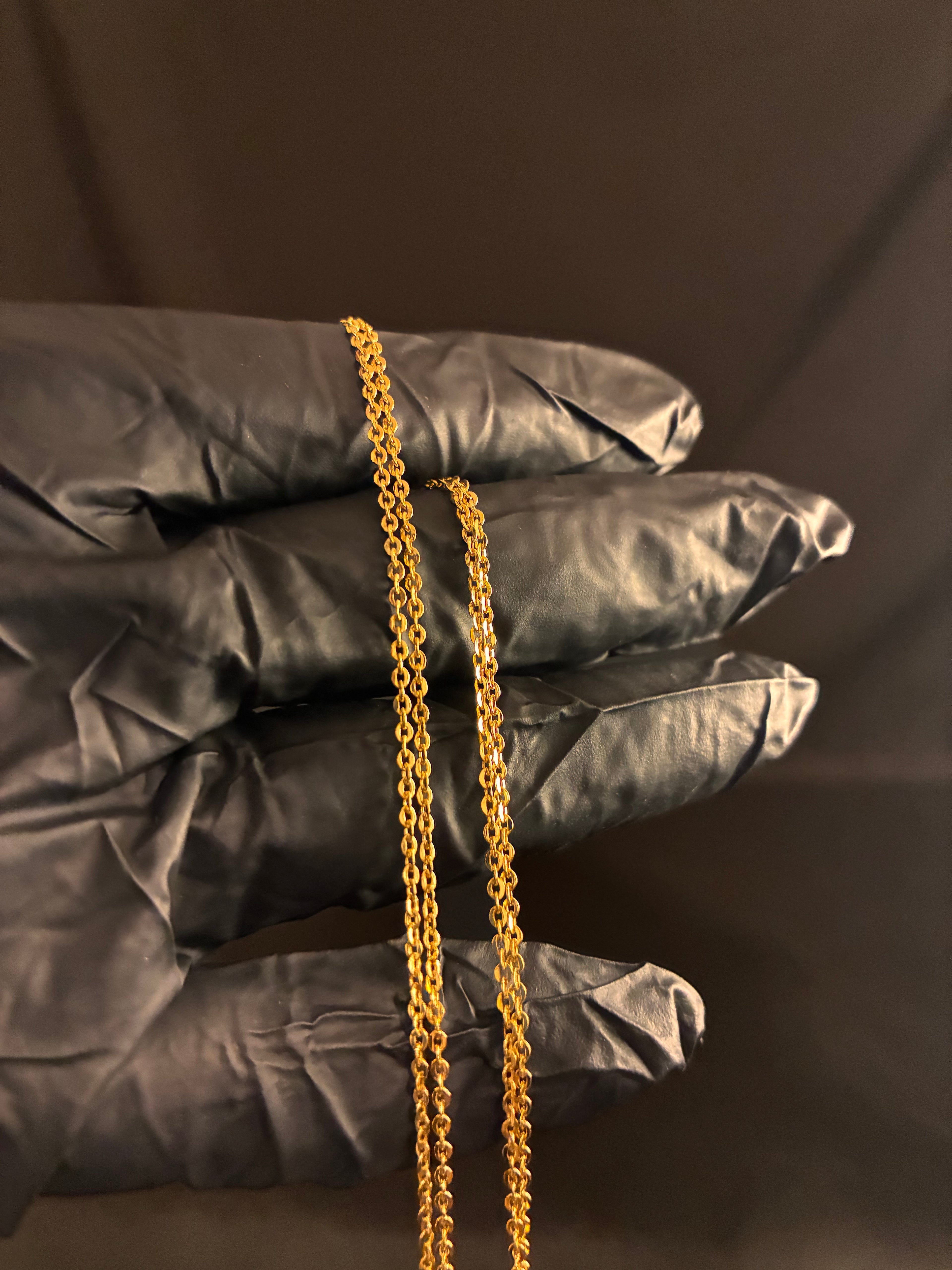 1.9MM 22inch 14K Gold  Anchor Link