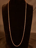 1.8MM 24inch 14K Rose Gold Singapore