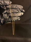 1.5 MM 10inch 10K Gold Mariner Anklet