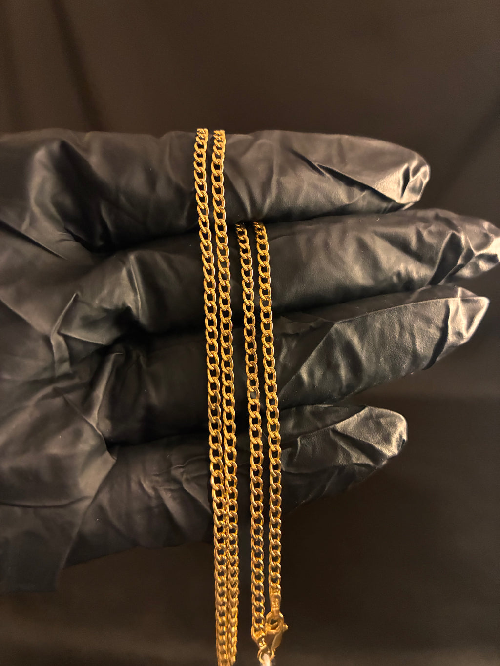 2.5MM 18inch 10K Gold Cuban Link