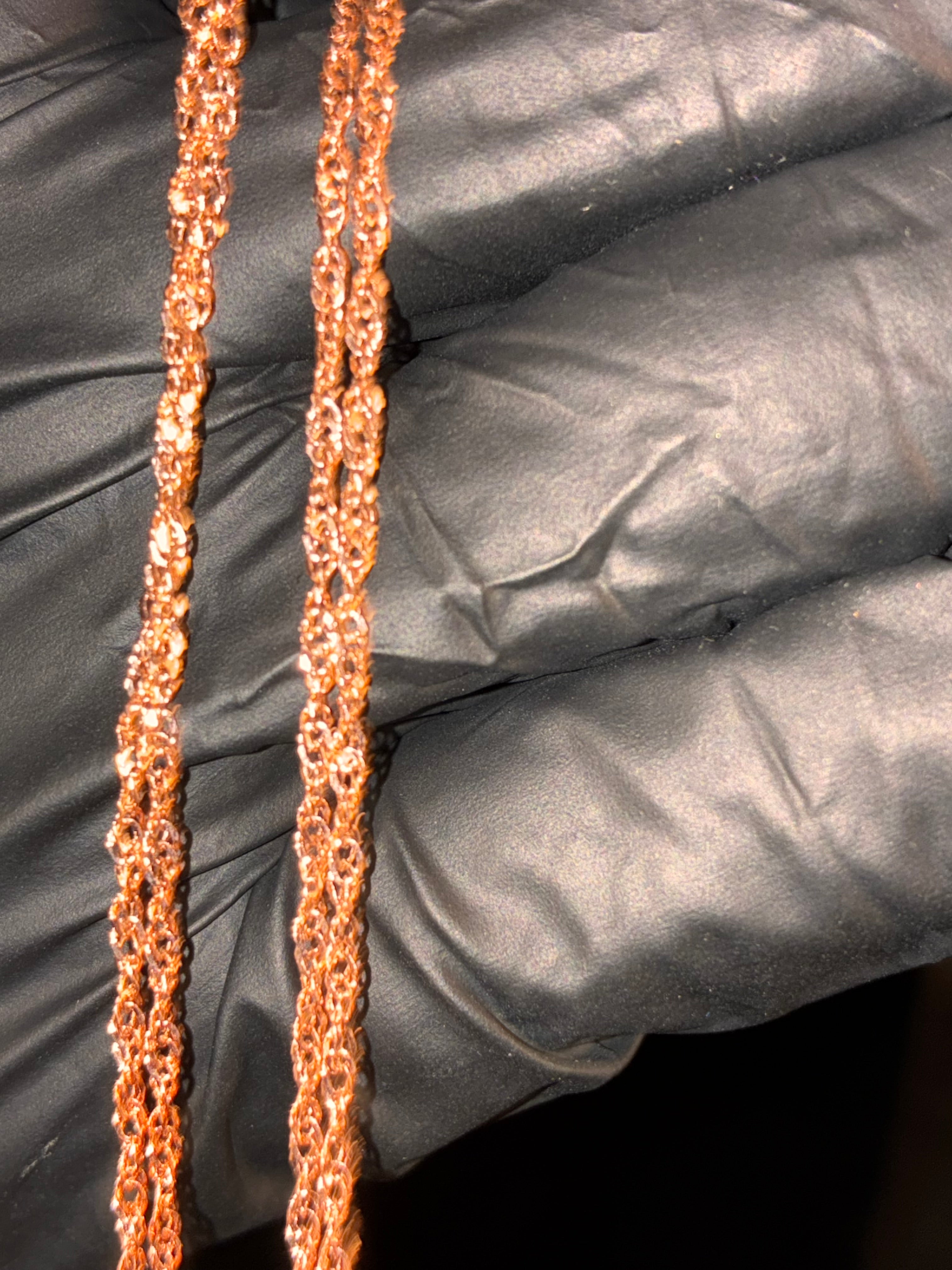1.8MM 24inch 14K Rose Gold Singapore
