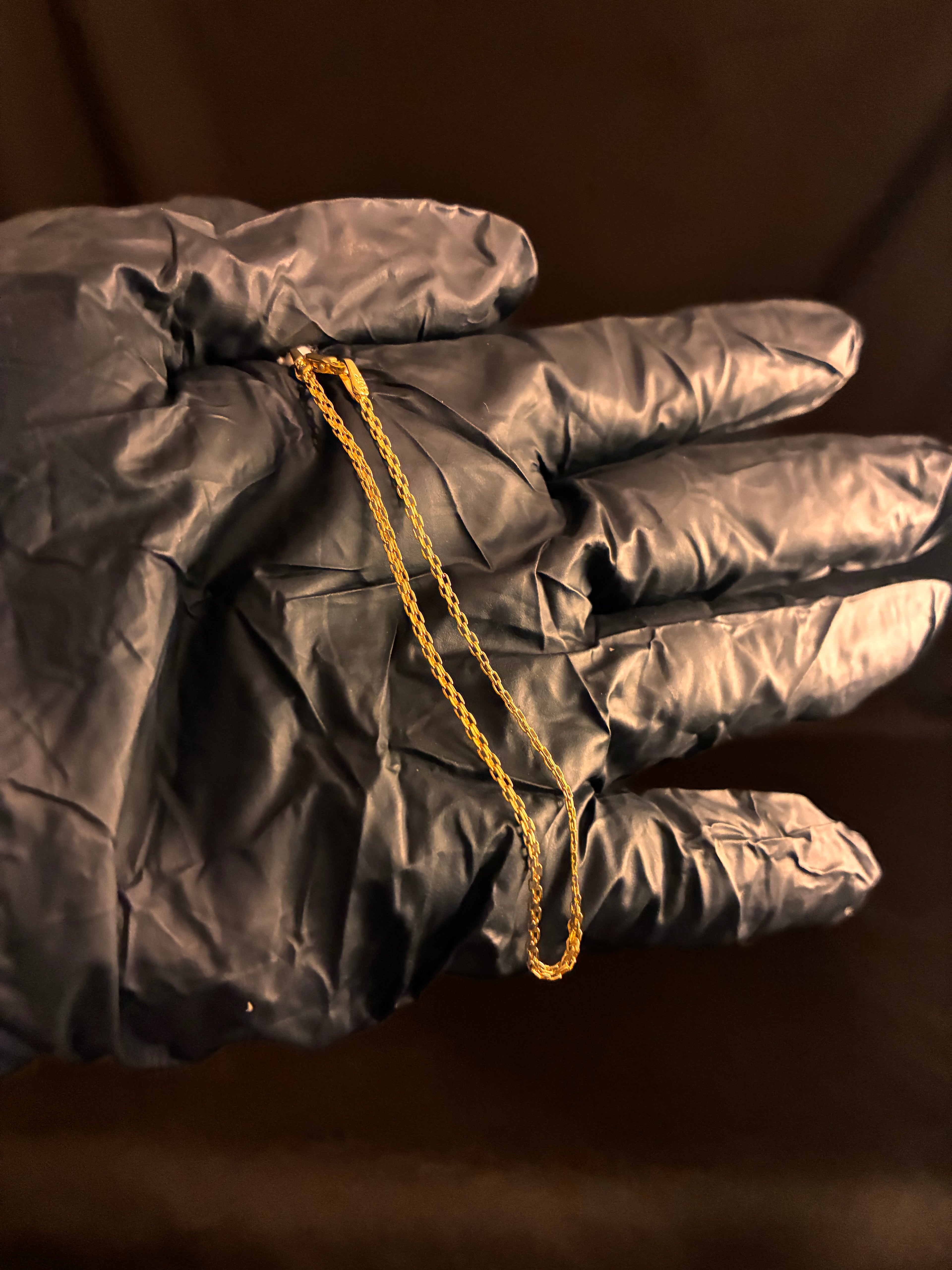 2MM 7inch 10K Gold Bismarck bracelet