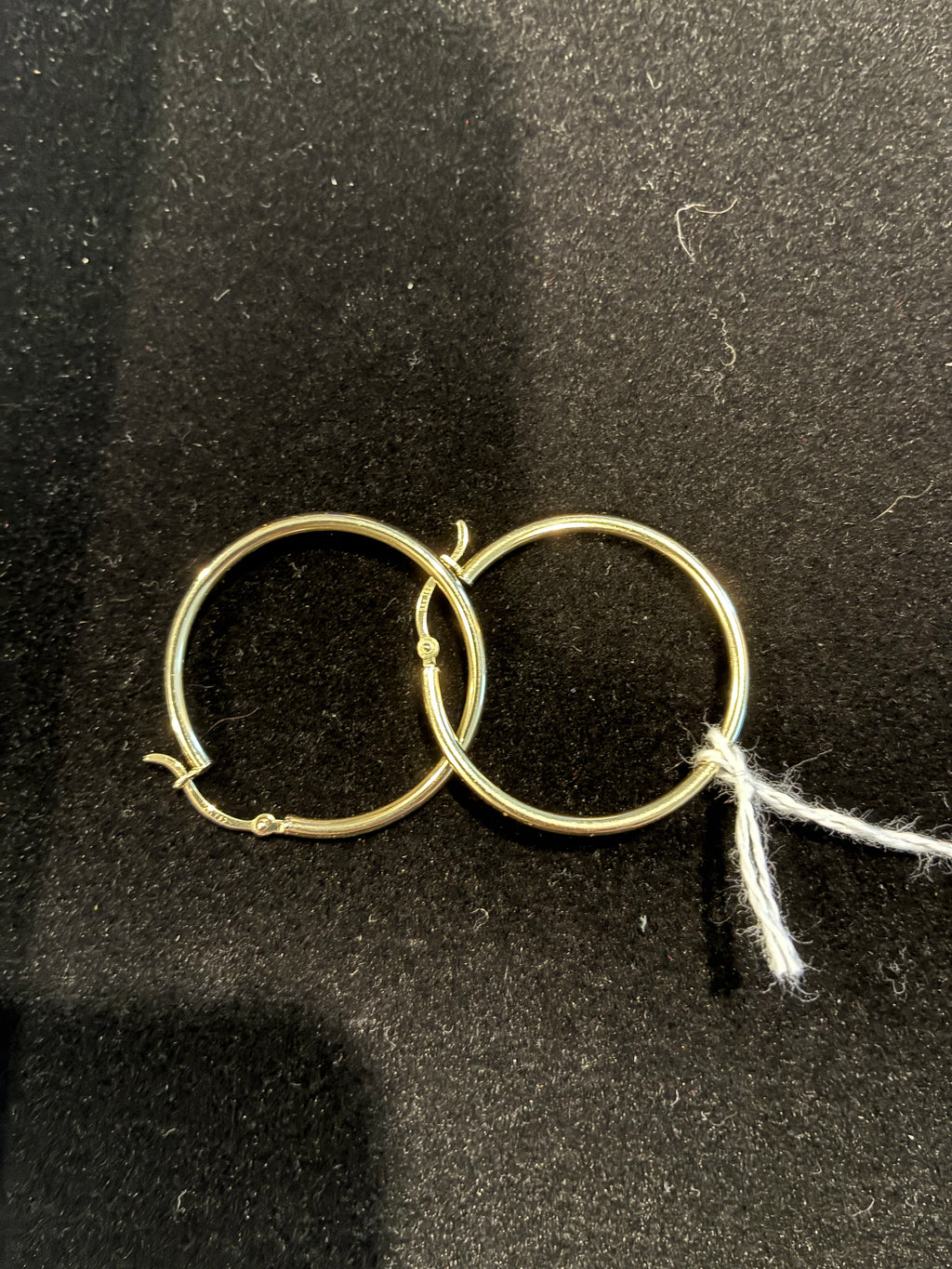10K Solid Gold Hoops