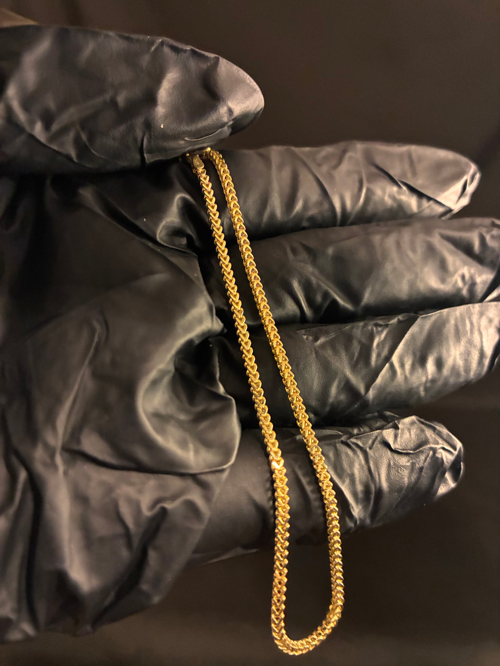 2MM 8inch 10K Gold Franco Bracelet