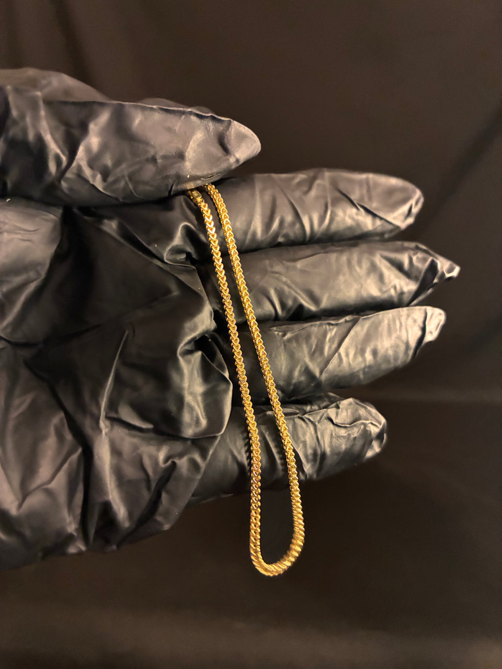 2MM 8inch 10K Gold Franco Bracelet
