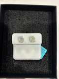 3.0 CT Moissanite Sterling Silver Studs