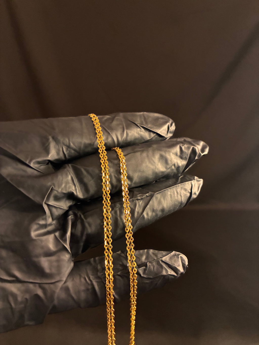 1.9MM 22inch 14K Gold  Anchor Link