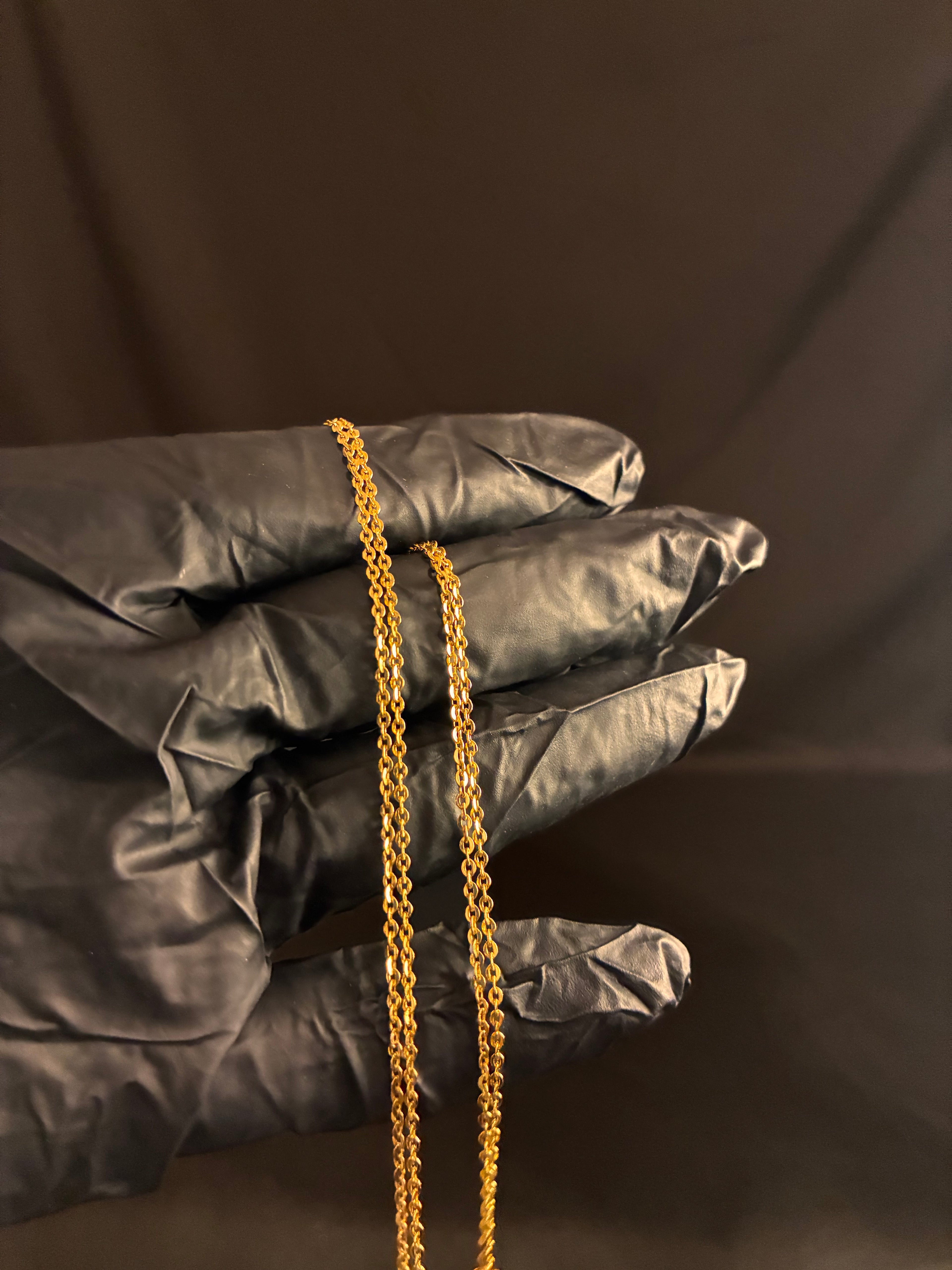 1.9MM 22inch 14K Gold  Anchor Link