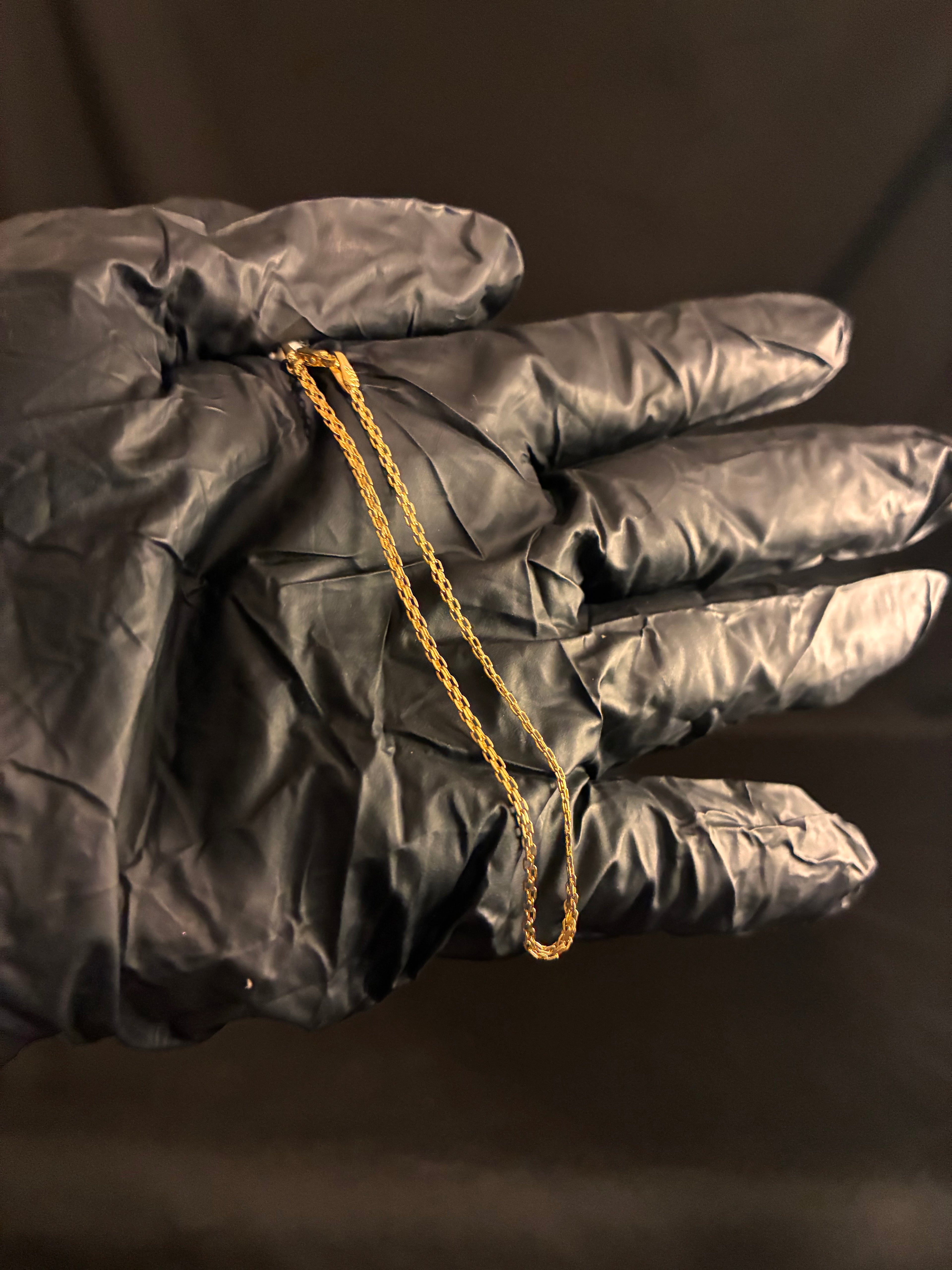 2MM 7inch 10K Gold Bismarck bracelet